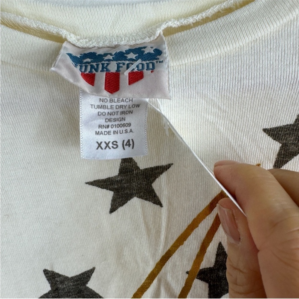 Junk Food 100% Cotton Unisex Kids Long Sleeve Shirt New — image 6 of 8